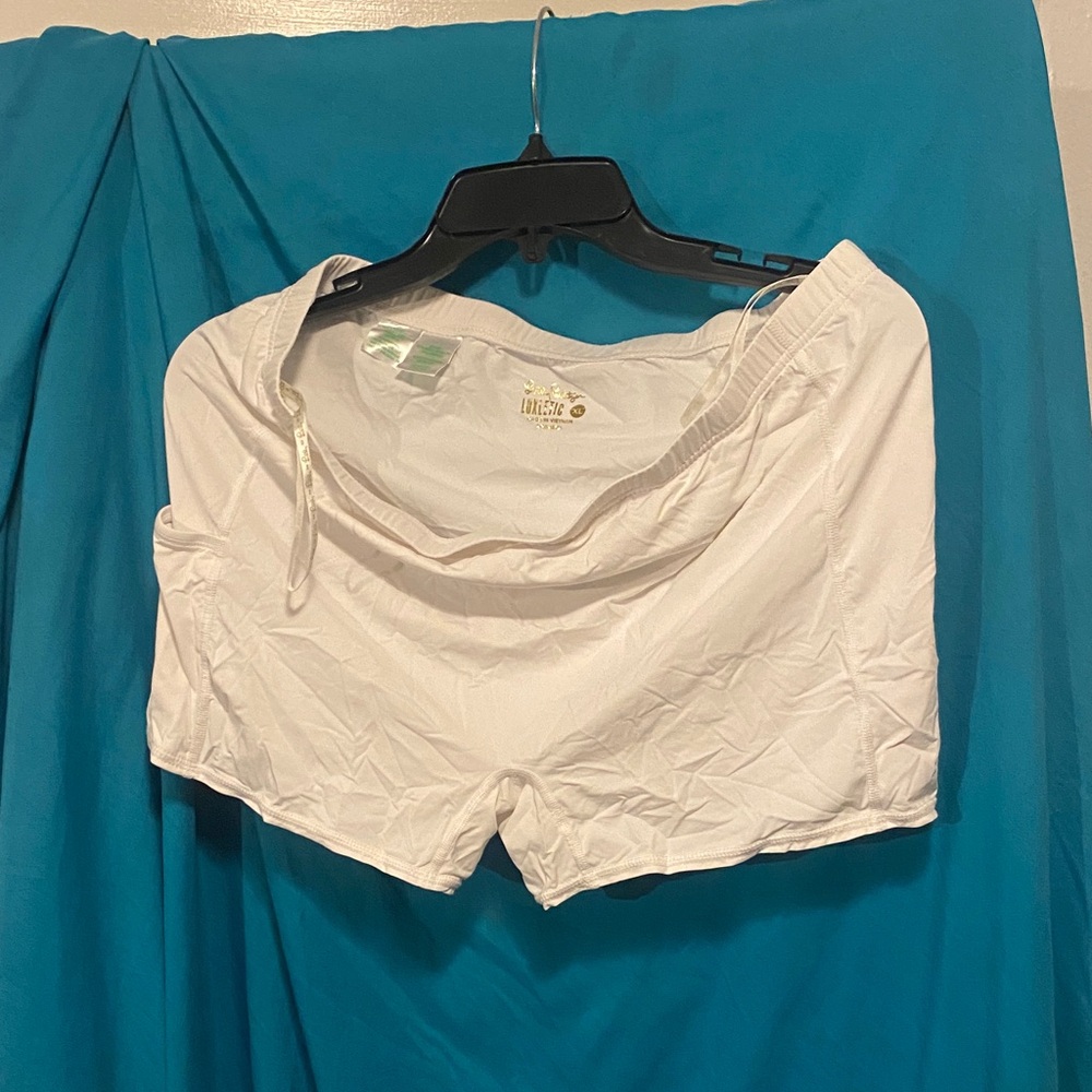Polo by Ralph Lauren White Drawstring Shorts